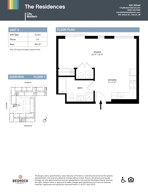 440 Alfred Street Studio-3 Beds Apartment for Rent - Photo Gallery 13